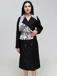 Тренч женский Favoritti В-1296 Print Тон 101 + Тон 21 50 Черный (4900000268393) - изображение 1