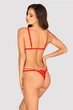 Боді Obsessive 46/48(L/XL) Червоний (101597) - зображення 3