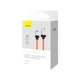 Кабель USB-A на Lightning с подсветкой Baseus CoolPlay Series Fast Charging (2m, 2.4A, 480 Mbps). Orange - изображение 10