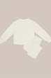 Пижама: джемпер и брюки Esotiq 50(2XL) Светло-молочный-3 (106603) - изображение 3