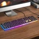 Набор игровой клавиатуры и мыши HOCO 18 для компьютера со светодиодной RGB подсветкой для геймеров - изображение 4