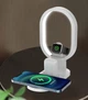 Беспроводная зарядная док-станция для зарядки смартфона, наушников и часов - LED ночник 4 в 1 15 Вт - изображение 1
