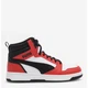 Подростковые демисезонные ботинки для мальчика Puma Rebound V6 Mid Jr 39383103 36 (3.5) Красный/Белый (4099683229286) - изображение 1