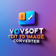 Засіб для конвертації файлів – Vovsoft Text to Image Converter. 1 ПК, безтермінова ліцензія - изображение 1