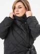 Куртка демисезонная удлиненная женская Garne Rosse 3042541 XL Черная (GR2000003060030) - изображение 5