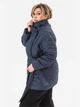 Куртка демисезонная удлиненная женская Garne Rosse 3042542 5XL Синяя (GR2000003060153) - изображение 5