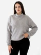 Свитер вязаный женский Garne Jeremiah 3042453 4XL-5XL Серый (GR2000003044757) - изображение 1