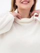 Свитер оверсайз женский Garne Jeremiah 3042451 4XL-5XL Белый (GR2000003044672) - изображение 4