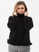 Свитер вязаный женский Garne Jeremiah 3042454 4XL-5XL Черный (GR2000003044795) - изображение 5