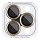 Защитное стекло Metal Classic на камеру (в упак.) для Apple iPhone 16 Pro (6.3") / 16 Pro Max (6.9") Золотой / Gold - изображение 1