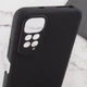 Чохол TPU GETMAN Liquid Silk Full Camera для Xiaomi Redmi Note 11 (Global) / Note 11S Чорний / Black - зображення 4