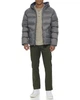 Куртка-пуховик зимова Dockers by Levi's Midweight Quilted Hooded Puffer Jacket Color: Gray Размер: M - зображення 4