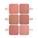 Румяна для лица Bogenia Angelic Blush компактные BG631, 003 Beige - изображение 6