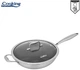 Сковорода WOK Heinner из нержавеющей стали с крышкой 28 см (HR-MRK-28W) - изображение 3