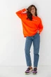 Fashions • Свитер женскии Монохром Fashions 44-54 оранж (2392-мас) - изображение 2