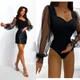 Fashions • Боді жіноче Агнес Fashions 52-54 чорний (#457-ел) - зображення 4