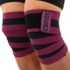 Коленные бинты для приседаний BUNDLED KNEECAP EZOUS A-10 2шт черный-фиолетовый - изображение 3