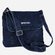 Torba na ramię damska Art Of Polo Denim Special Bag tr24172-1 Niebieska (5905602912087) - obraz 4