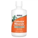Колоїдні мінералі Фульвової кислоти NOW Foods (Colloidal Minerals) 30 мл 946 мл Без смаку - зображення 1