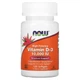 Вітамін Д-3 Now Foods Vitamin D-3 високоефективний 10000 МО, 120 гелевих капсул (NOW-00376) - изображение 1