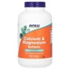Кальцій та магній Now Foods Calcium & Magnesium з вітаміном D-3 та цинком, 240 гелевих капсул (NOW-01252) - зображення 1