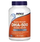Докозагексаєнова кислота Now Foods (ДГК) DHA-500 подвійна сила, 180 гелевих капсул (NOW-01613) - зображення 1