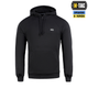 Кофта M-Tac Hoodie Cotton Raglan Black M/R - изображение 2