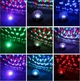 Светодиодный диско шар Crystall Magic Ball Light от USB с динамиками и MP3-проигрывателем + ночник проектор разноцветный мод.2 - изображение 2