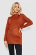 Свитер женский однотонный, цвет коричневый, 244R5550, one size - изображение 1