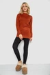 Свитер женский однотонный, цвет коричневый, 244R5550, one size - изображение 2