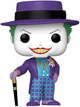 Фігурка Funko Pop DC Comics Batman 1989 Joker with Hat Exclusive 25 см (0889698588324) - зображення 3