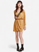 Сукня коротка осіння жіноча H&M 0437126_гірчична 34 Гірчична (KZ2000000934754_KAY2000000934754) - зображення 1
