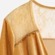 Сукня коротка осіння жіноча H&M 0437126_гірчична 34 Гірчична (KZ2000000934754_KAY2000000934754) - зображення 3