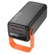 Портативное зарядное устройство для Borofone Magnifico BJ66 40000mAh, 2USB, Type-C, QC Black - изображение 4