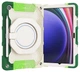 Чехол Rainbow Armor Tablet для Samsung Galaxy Tab A9 (8.7") / чехол для планшета с ремешком в комплекте / (радужный зеленый) - изображение 1