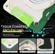Чехол Rainbow Armor Tablet для Samsung Galaxy Tab A9 (8.7") / чехол для планшета с ремешком в комплекте / (радужный зеленый) - изображение 6