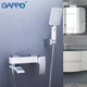 Змішувач для ванни GAPPO G3207-8, білий/хром G3207-8 - изображение 3