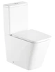Унітаз-компакт з сидінням Soft Close Slim Duroplast Mixxus Premium Quadro-0402-R 675x390x855mm система змиву RIMLESS (MP6458) - изображение 1
