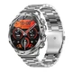 Умные часы Lemfo AK75 Metal с функцией измерения кислорода в крови и разговора IP67 1.85" Silver - изображение 2
