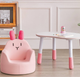 Дитяче крісло-пуфік M 5721 Rabbit Рожевий зайчик - изображение 2