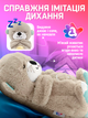 Дышащая мягкая игрушка Выдра для сна с белым шумом мелодиями светом и реалистичными звуками дыхания и сопения как у младенца (774456-8) - изображение 3