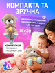 Дышащая мягкая игрушка Выдра для сна с белым шумом мелодиями светом и реалистичными звуками дыхания и сопения как у младенца (774456-8) - изображение 9