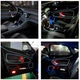 Світлодіодна неонова LED стрічка з USB для підсвічування салону авто 3м UFT LS6 Blue - зображення 3