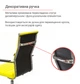 Кресло аклас Кап fx сн tilt Желтый (pu yellow) - изображение 7
