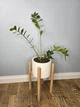Подставка для вазона, цветов из дерева d 22см, WoodDecor под лаком - изображение 1