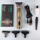 Триммер аккумуляторный для бороды и волос VGR V-948 с LED дисплеем Gold (3_05686) - изображение 4