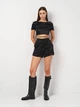 Футболка женская Zara 3067/150 S Черная (03067150800024) - изображение 3