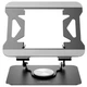 Підставка для ноутбука XO C153 Metal Laptop Swivel Large Stand настільна для ноутбука нетбука та планшета Чорний - изображение 3