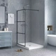 Скляна душова перегородка AVKO Glass S257 195х90 Clear - зображення 1