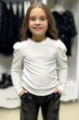 Джемпер Escabel Kids 116 см Белый (2125000857121) - изображение 4